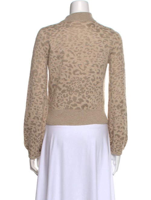 Veronica Beard Printed Crew Neck Sweater