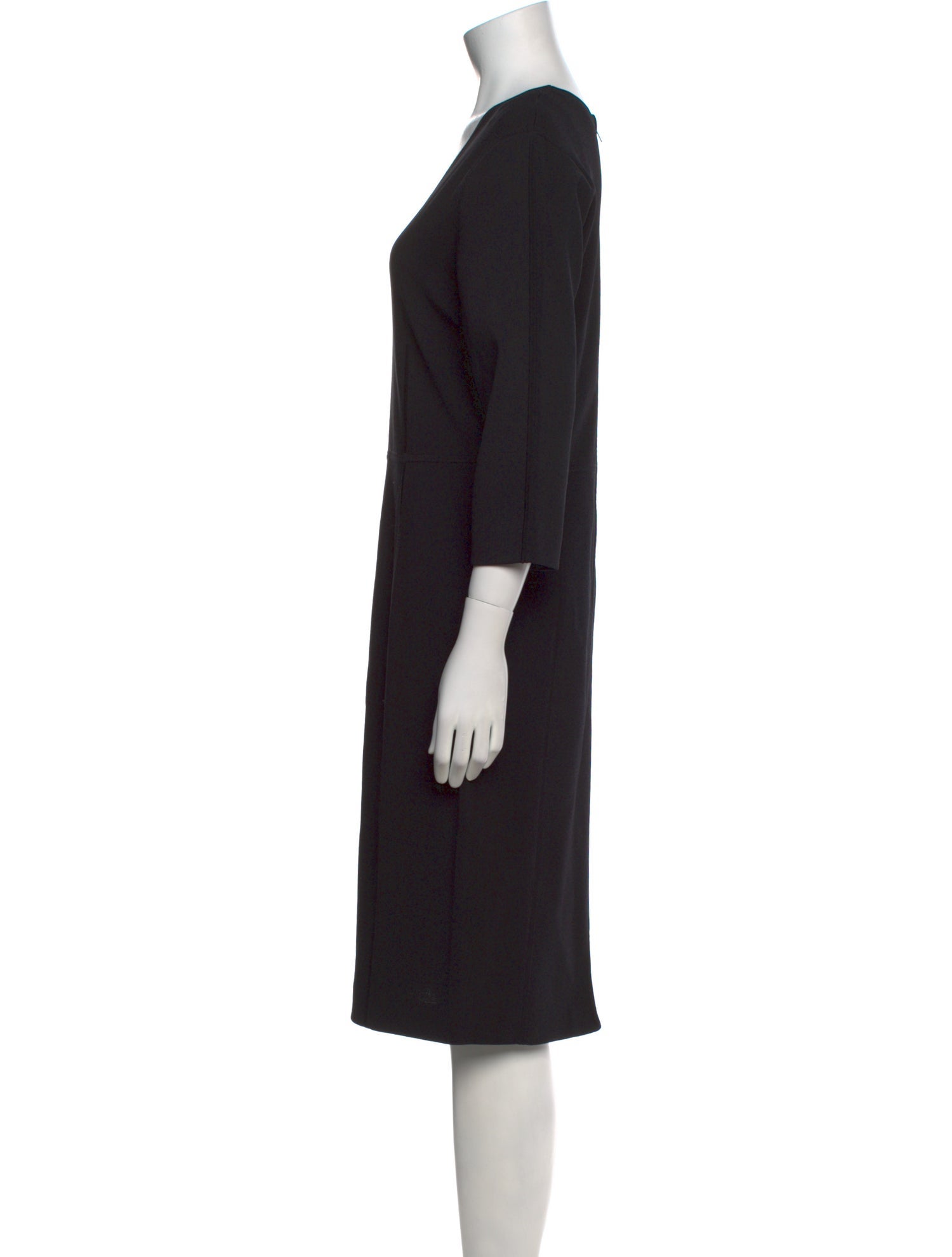 Veronica Beard V-Neck Knee-Length Dress