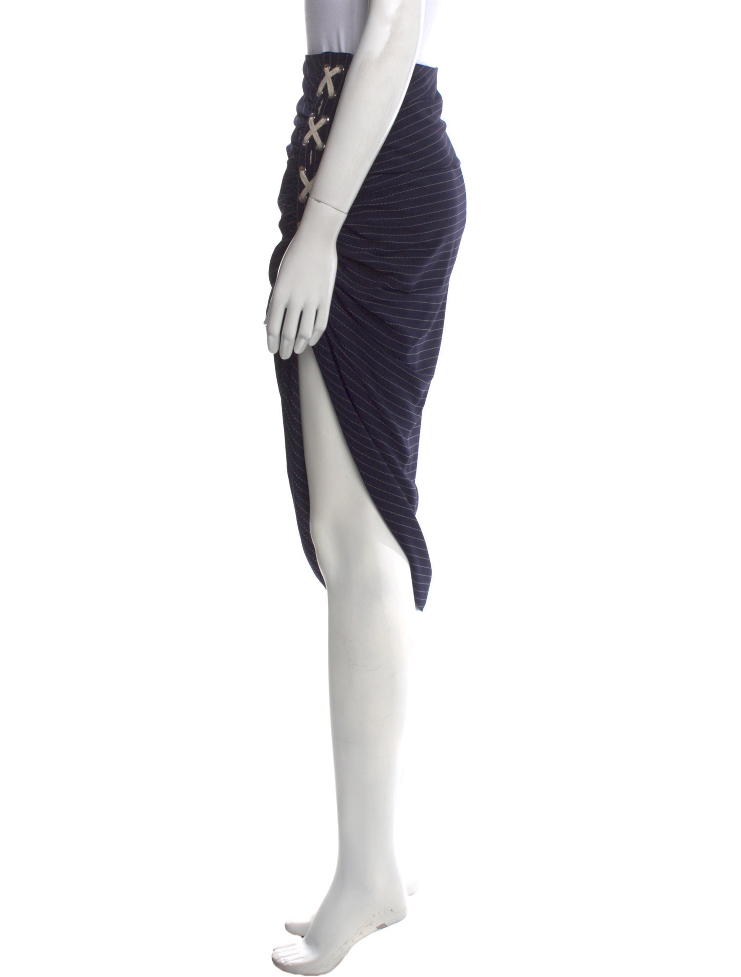 Veronica Beard Ruffle Embellishment Knee-Length Skirt