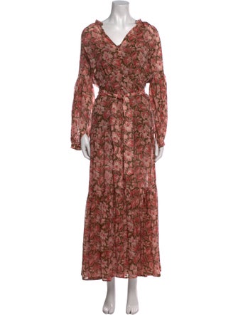 Veronica Beard Silk Long Dress