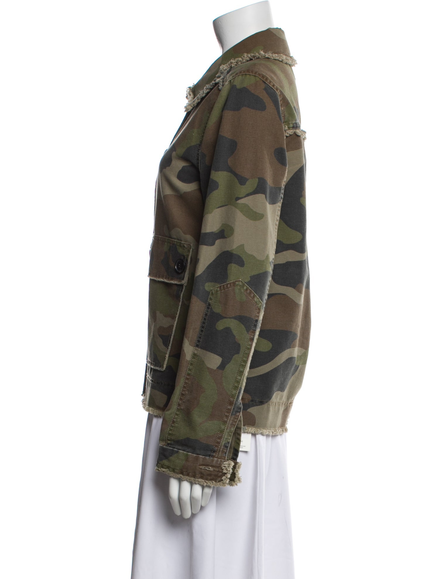 Veronica Beard Printed Utility Jacket