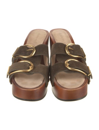 Veronica Beard Suede Slides