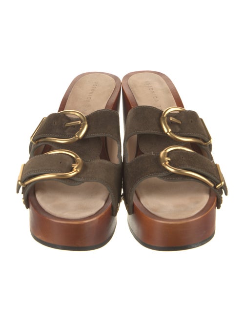 Veronica Beard Suede Slides