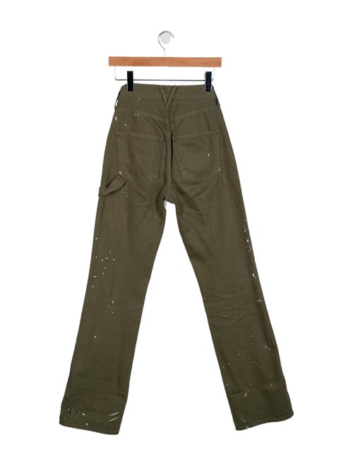 Veronica Beard High-Rise Wide Leg Jeans