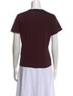 Veronica Beard V-Neck Short Sleeve T-Shirt