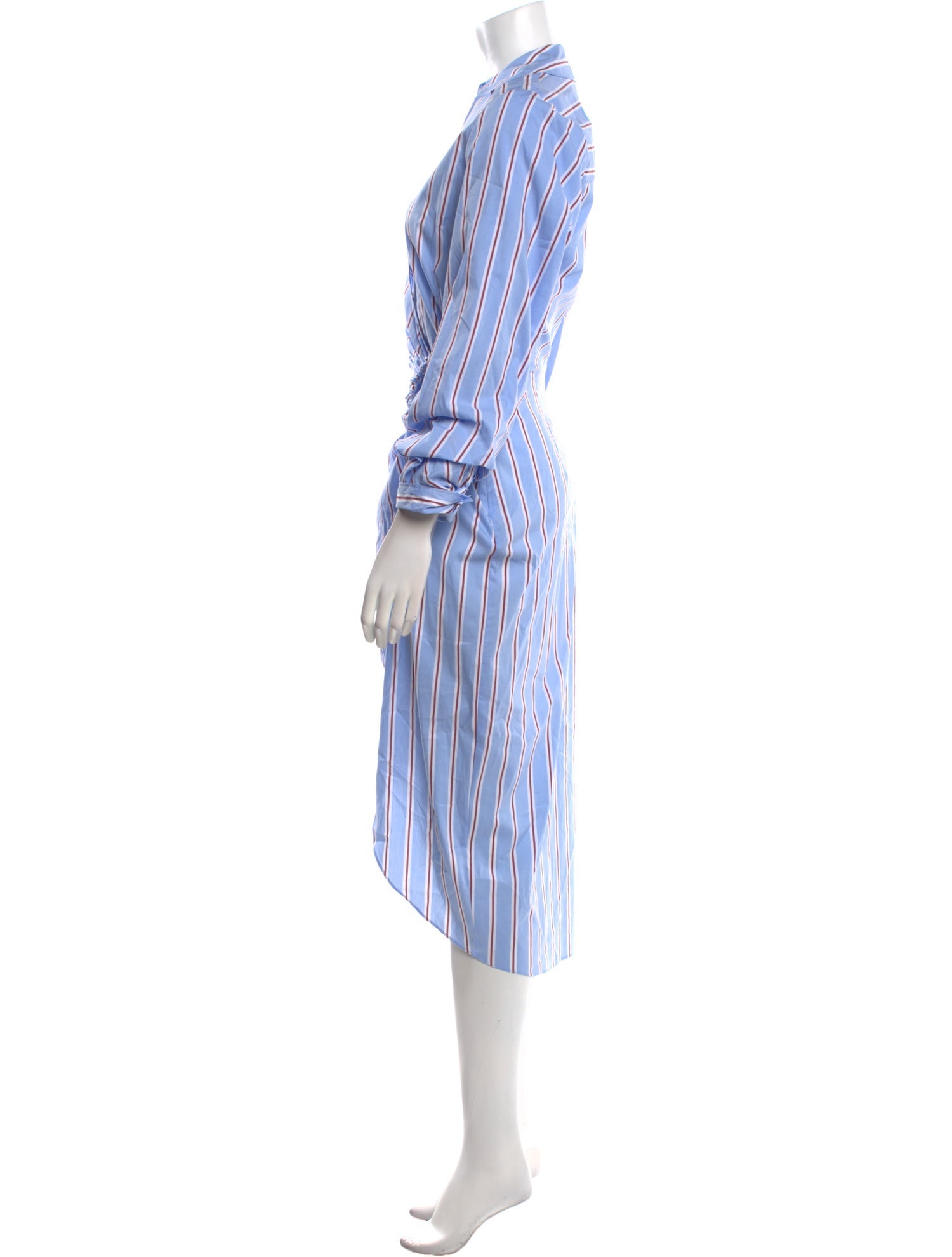 Veronica Beard Striped Long Dress
