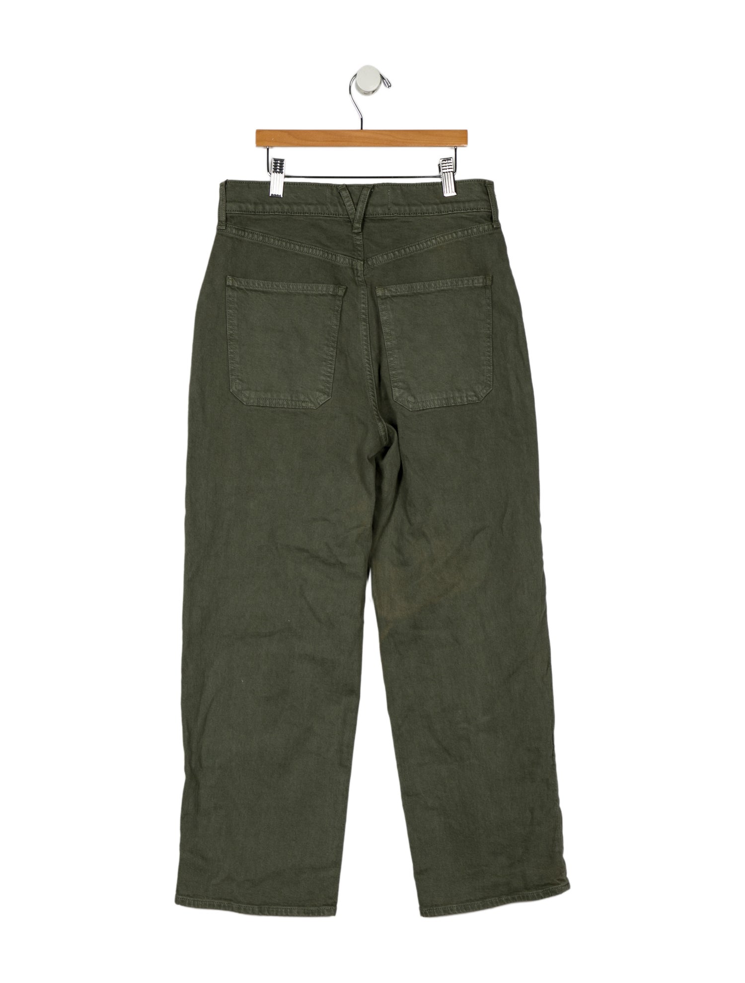 Veronica Beard High-Rise Wide Leg Jeans