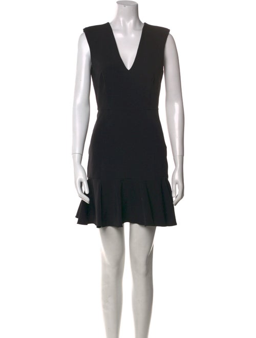 Veronica Beard V-Neck Mini Dress