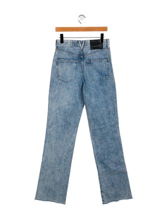 Veronica Beard High-Rise Wide Leg Jeans