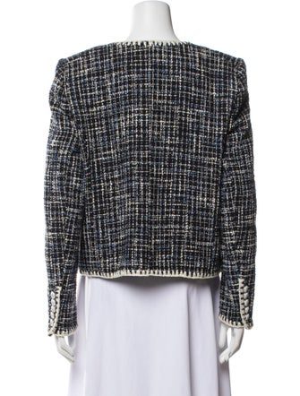 Veronica Beard Tweed Pattern Evening Jacket
