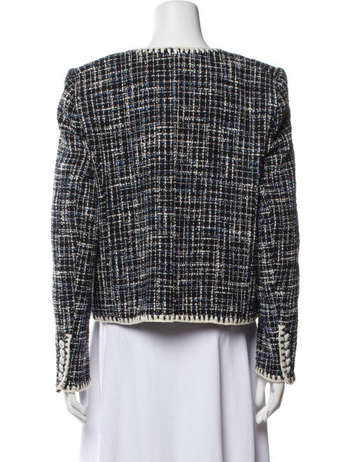 Veronica Beard Tweed Pattern Evening Jacket