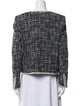 Veronica Beard Tweed Pattern Evening Jacket