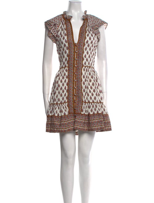 Veronica Beard Printed Mini Dress