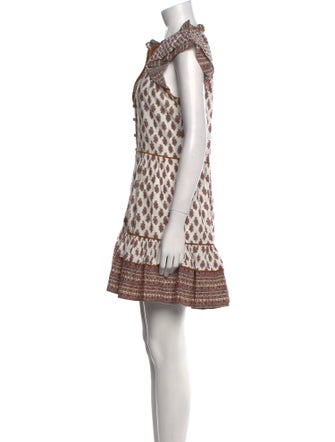 Veronica Beard Printed Mini Dress