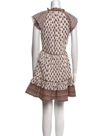 Veronica Beard Printed Mini Dress