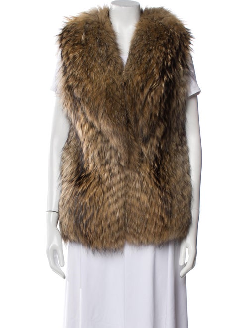 Veronica Beard Fur Vest