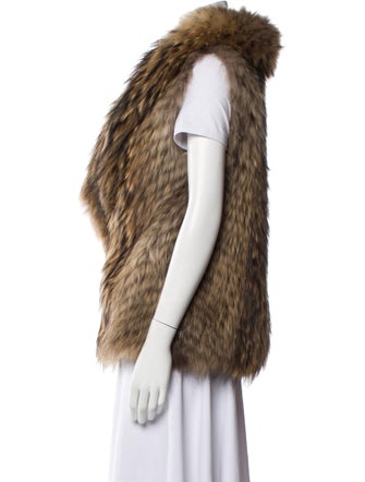 Veronica Beard Fur Vest
