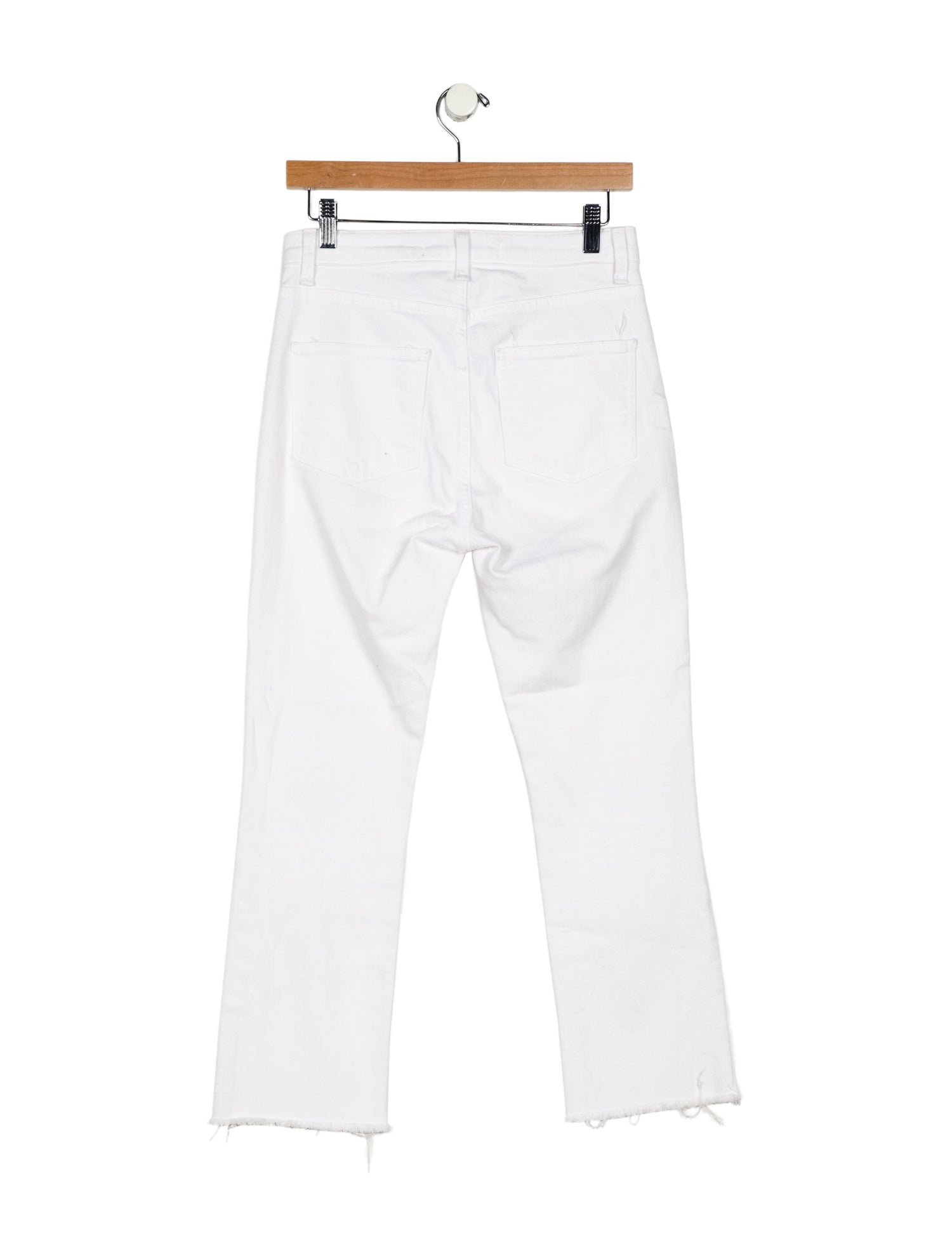 Veronica Beard Mid-Rise Straight Leg Jeans