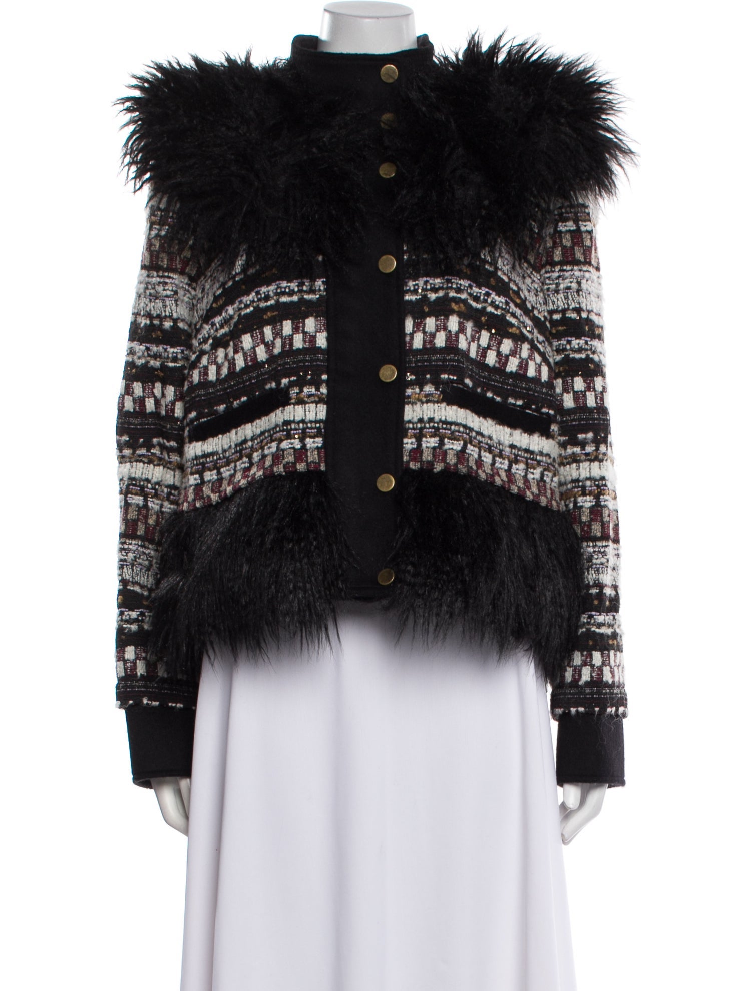 Veronica Beard Printed Evening Jacket