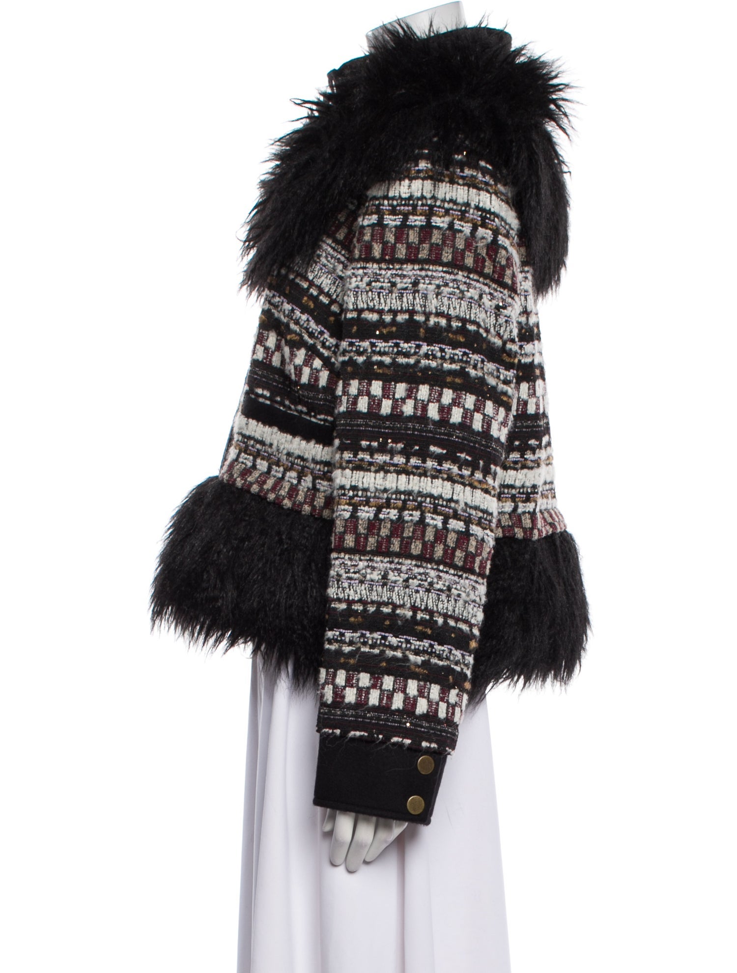 Veronica Beard Printed Evening Jacket