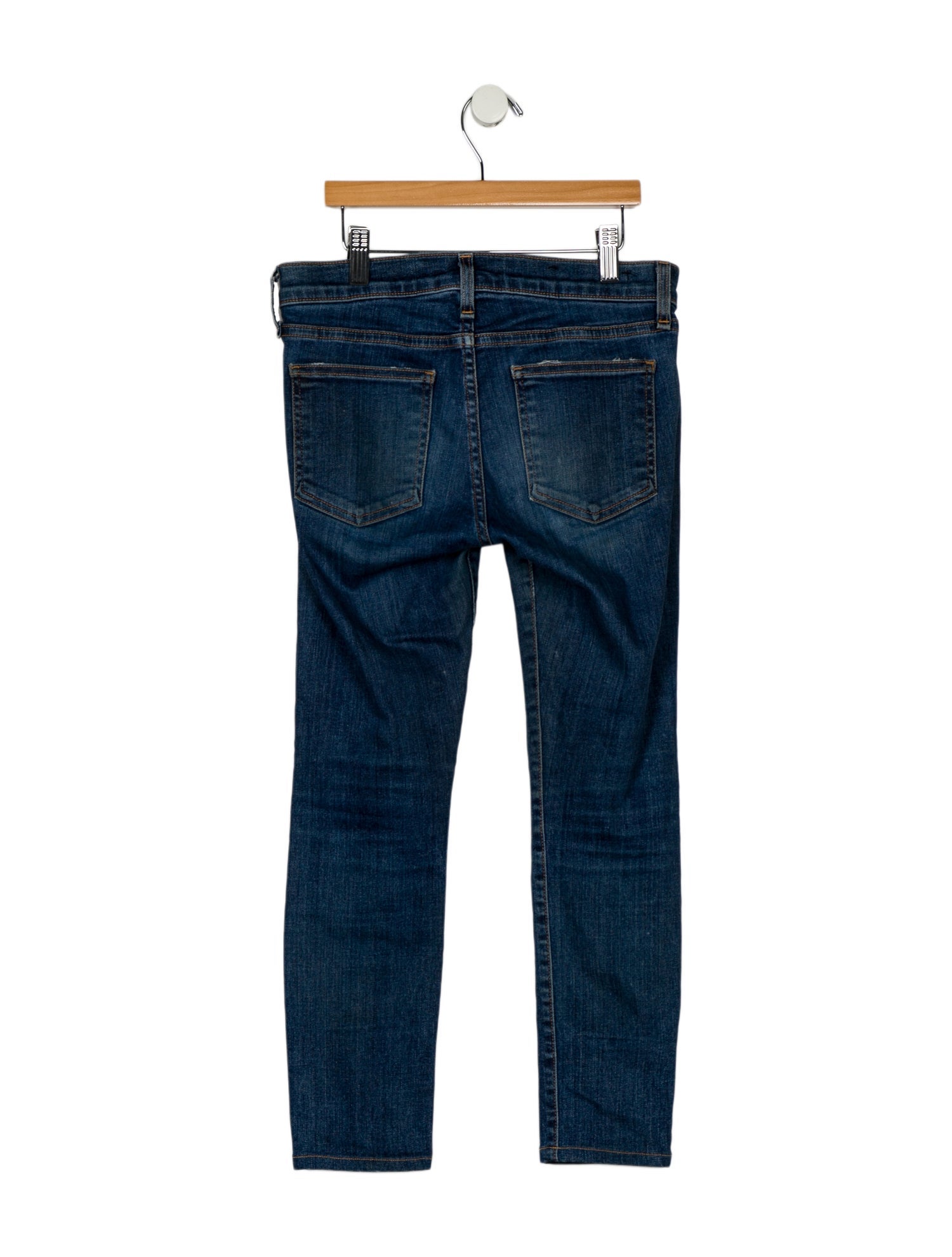 Veronica Beard Mid-Rise Skinny Leg Jeans