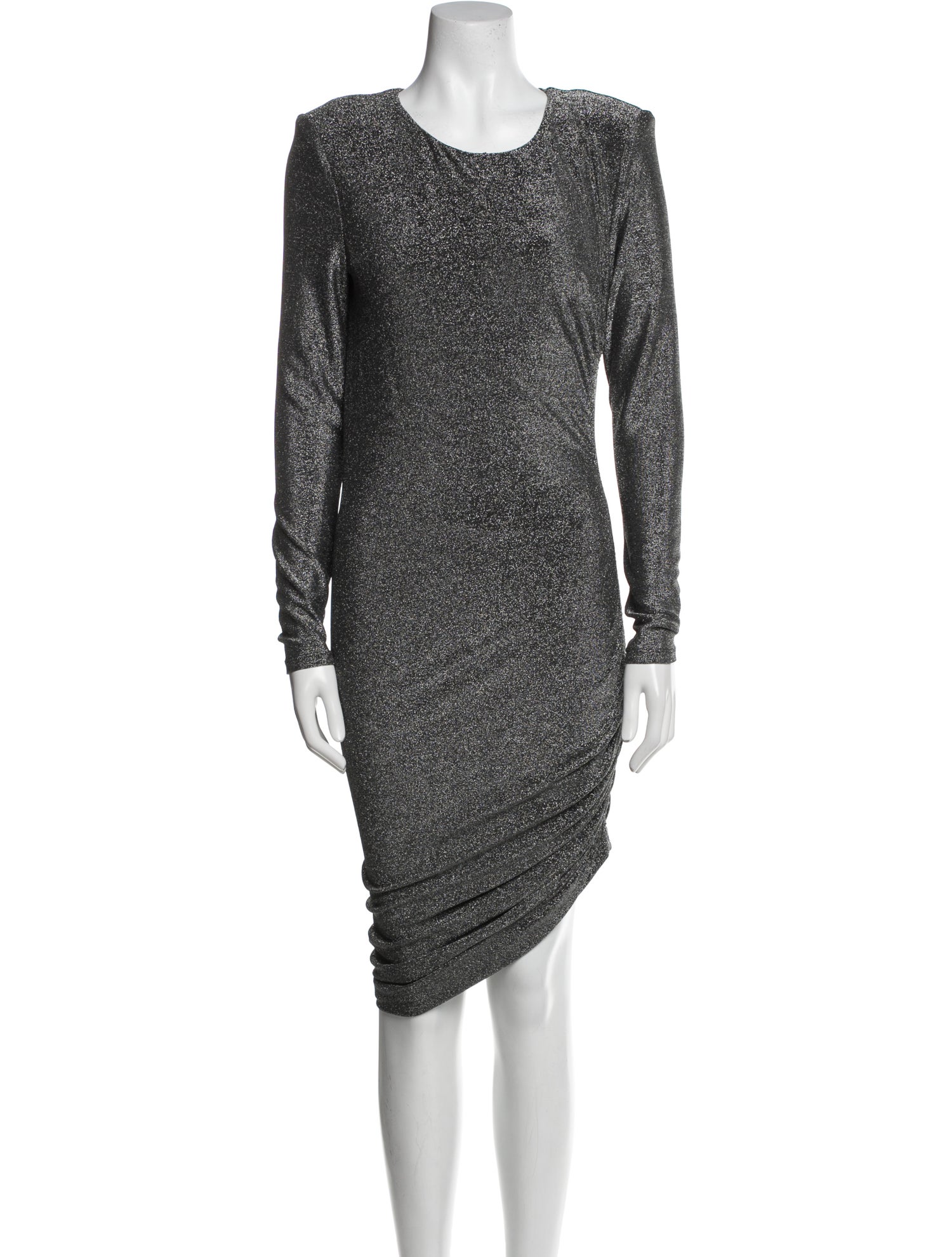 Veronica Beard Scoop Neck Midi Length Dress