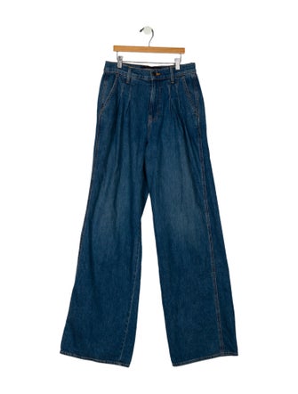 Veronica Beard High-Rise Wide Leg Jeans w/ Tags