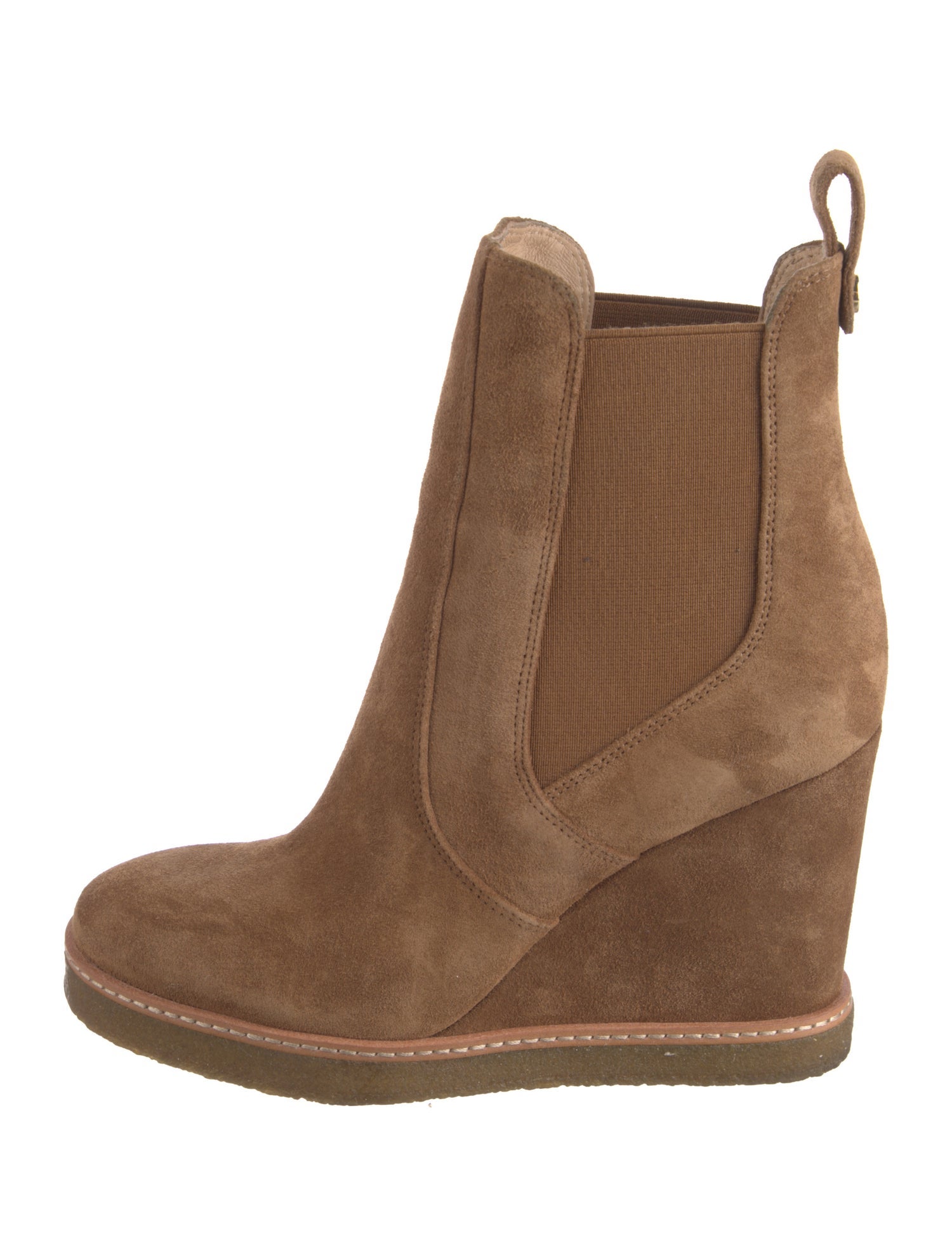 Veronica Beard Suede Chelsea Boots