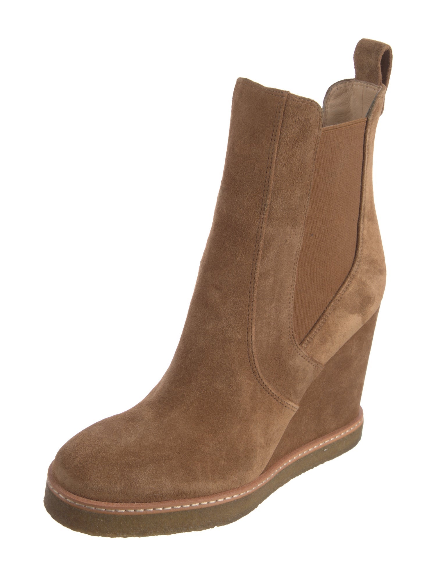 Veronica Beard Suede Chelsea Boots