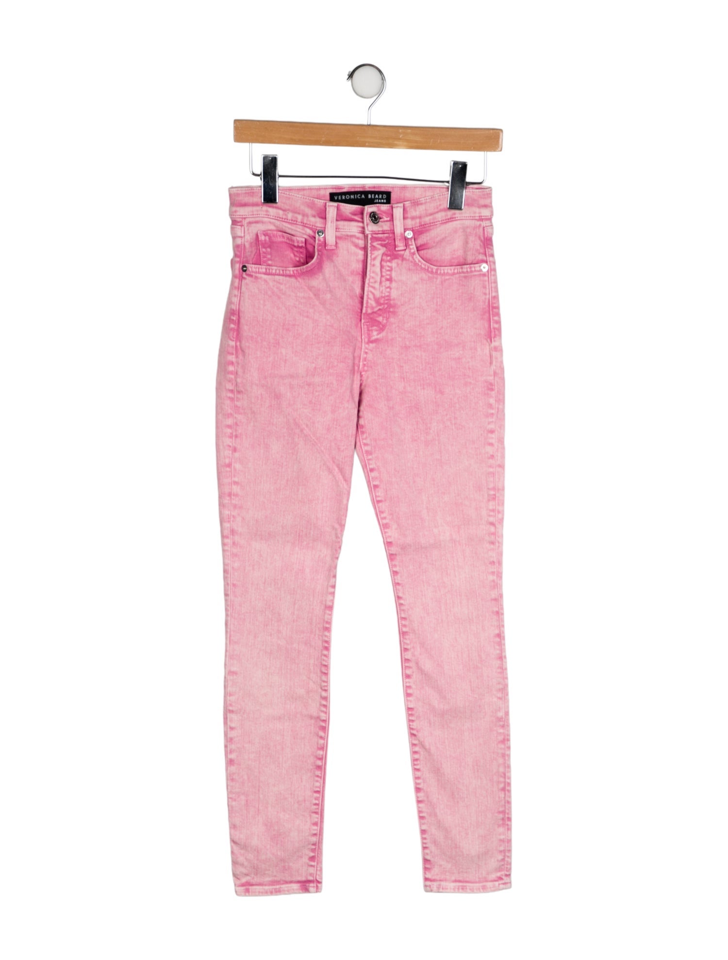 Veronica Beard High-Rise Skinny Leg Jeans