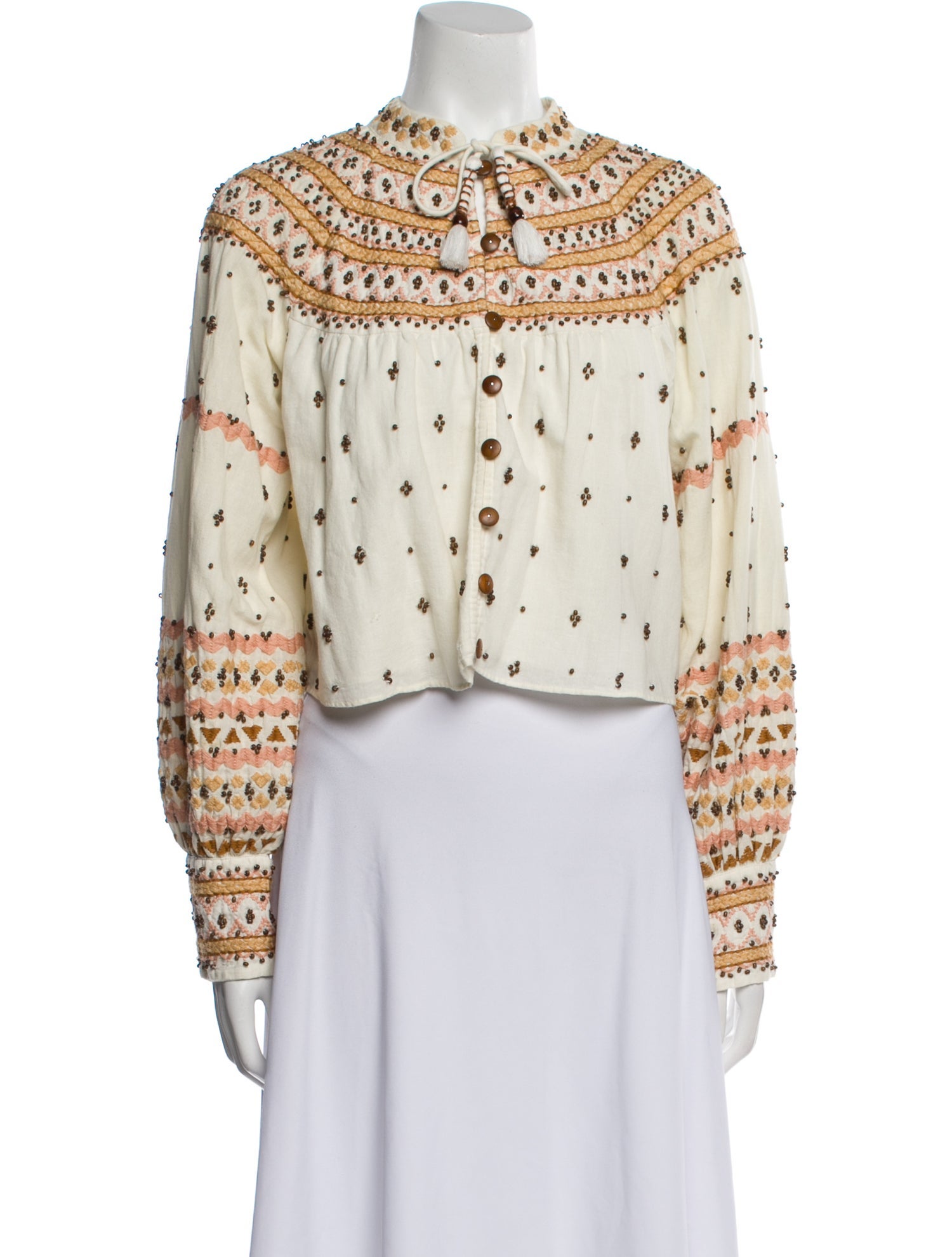 Veronica Beard Printed Evening Jacket