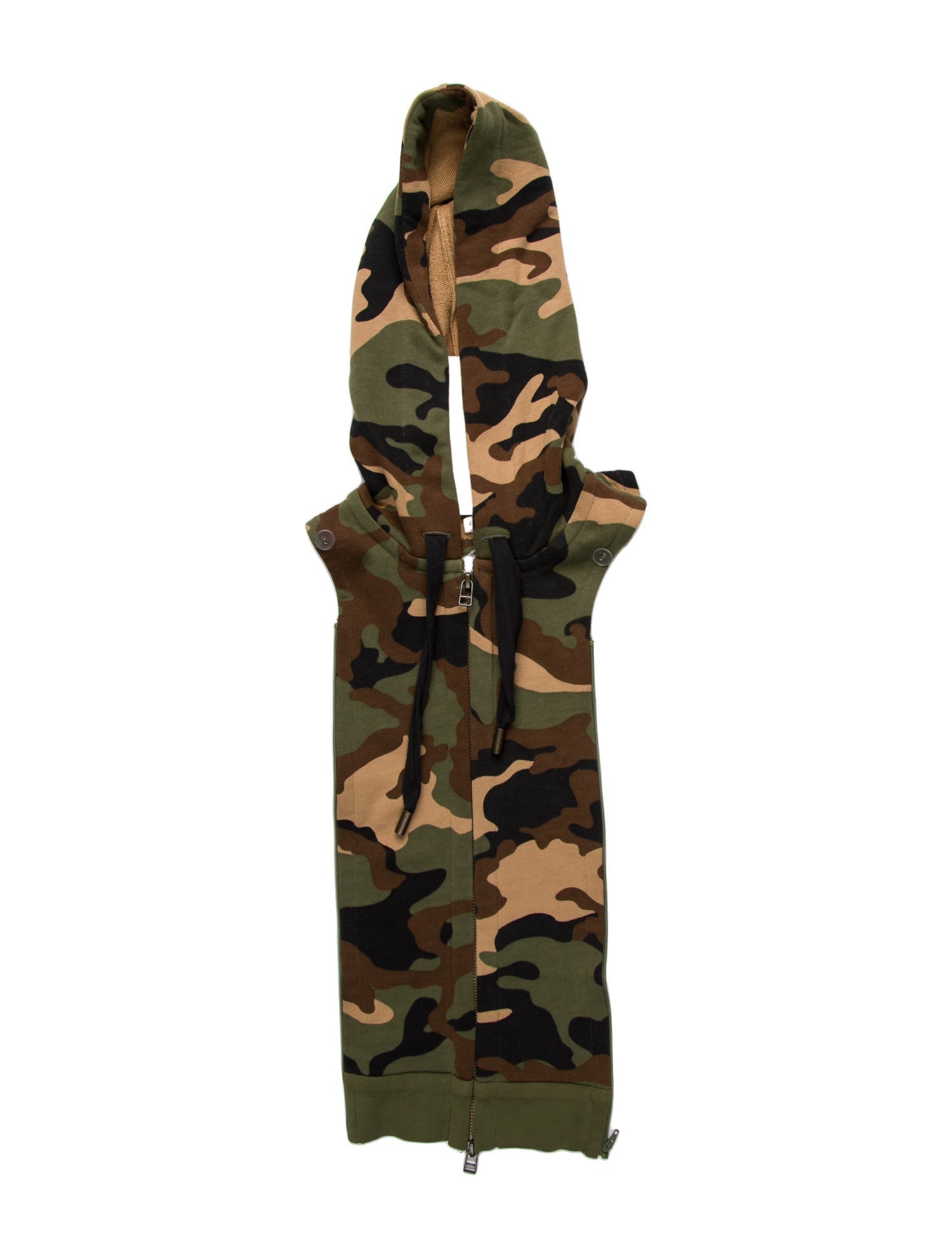 Veronica Beard Camouflage Print Dickey