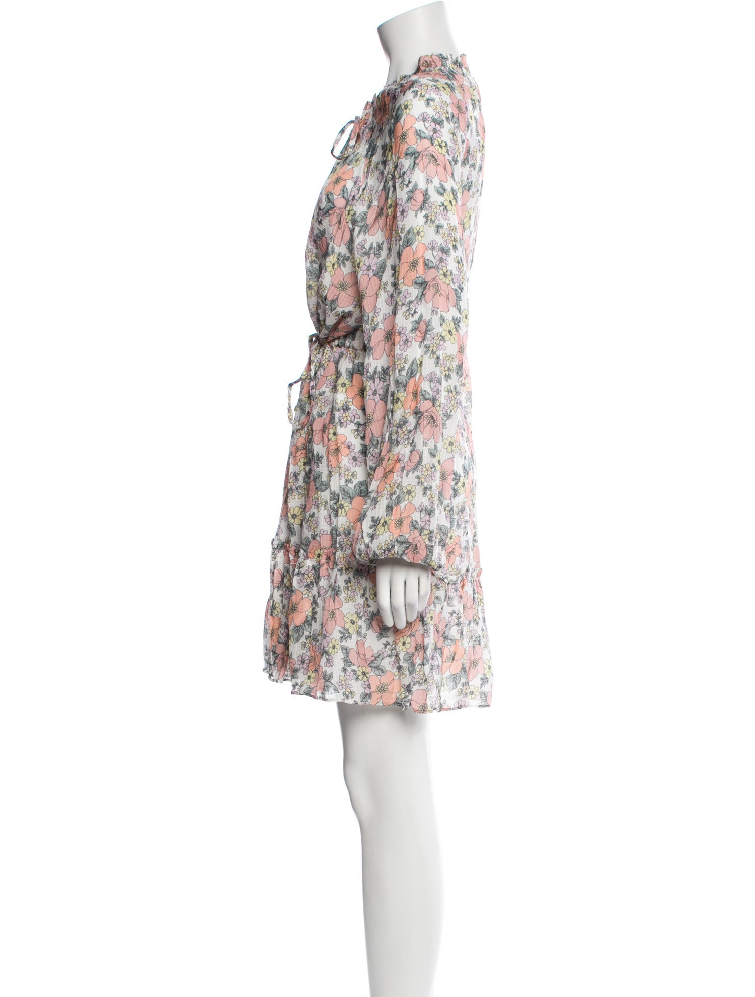 Veronica Beard Floral Print Mini Dress w/ Tags