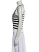 Veronica Beard Striped Sleeveless Polo