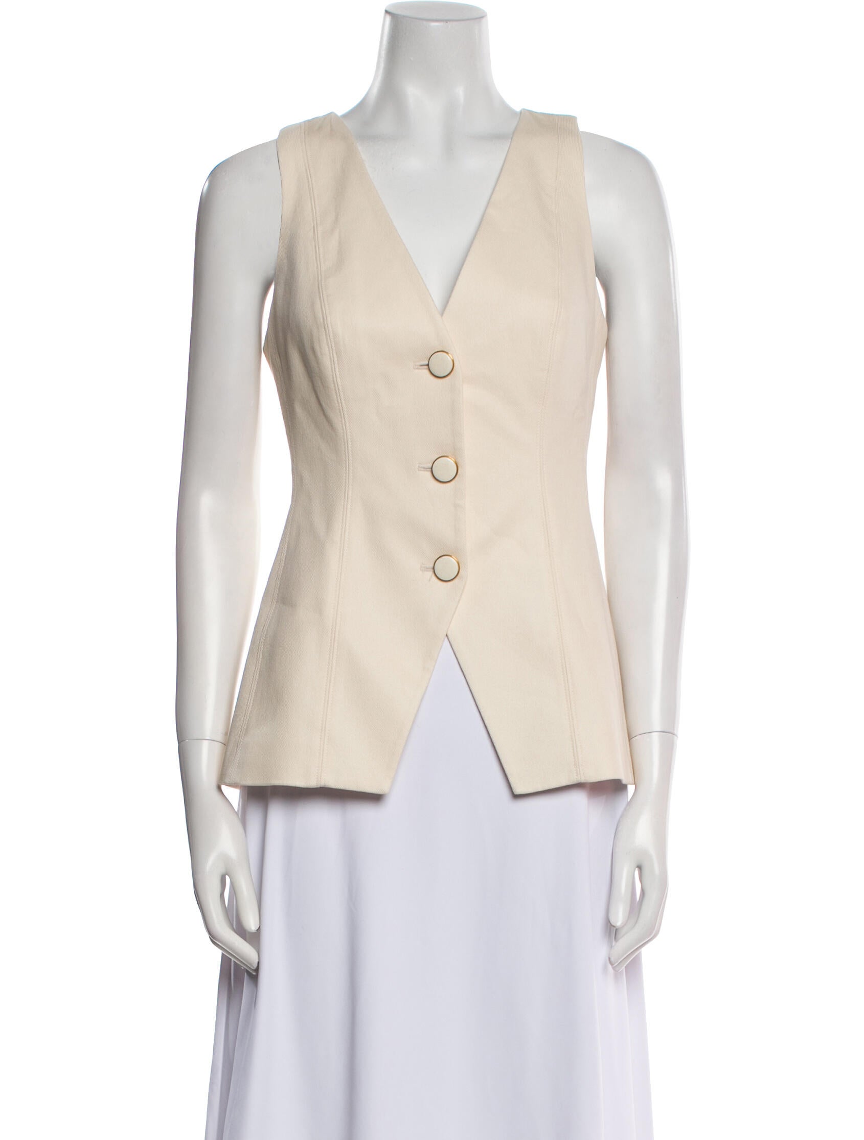 Veronica Beard Linen Vest w/ Tags