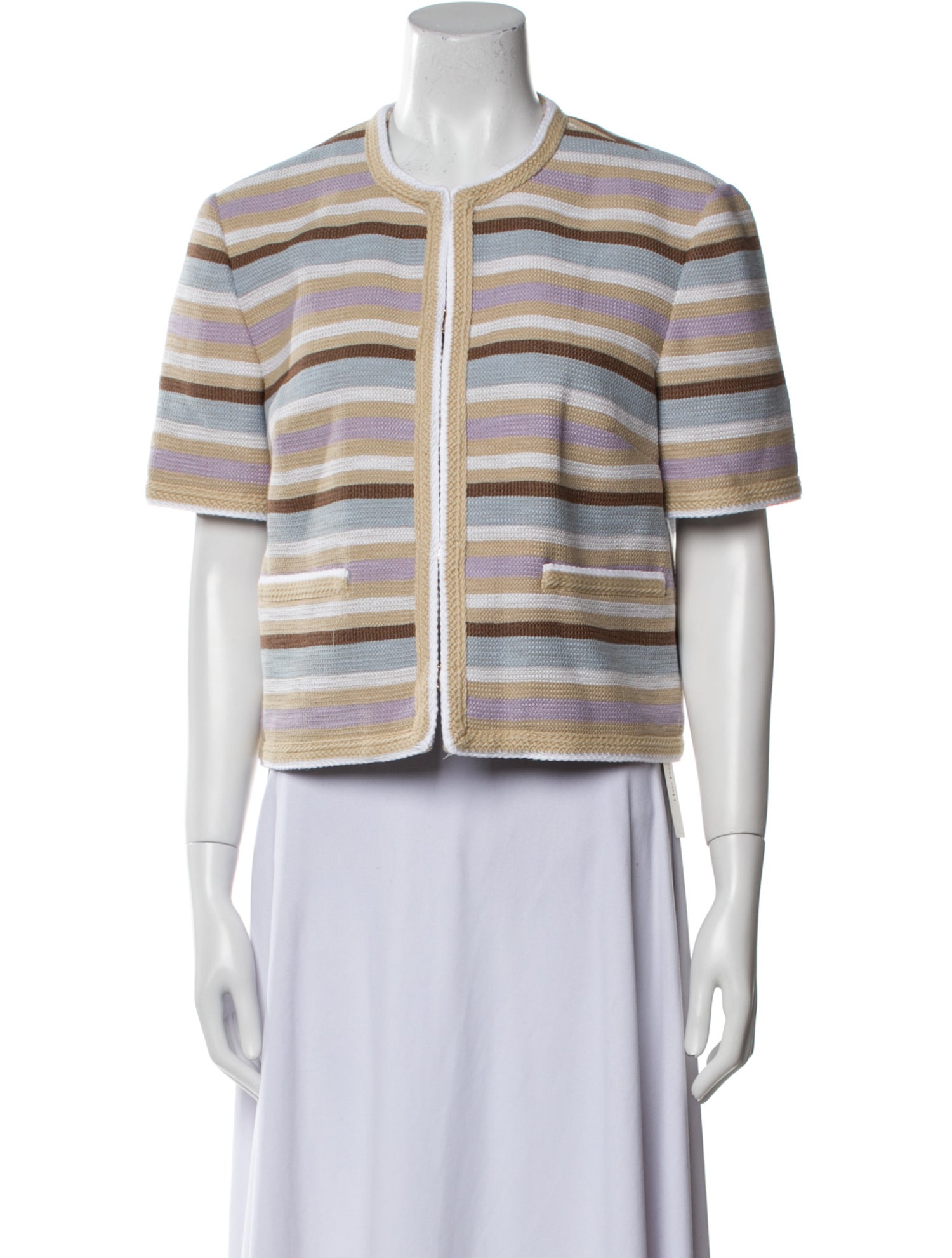 Veronica Beard Striped Evening Jacket w/ Tags