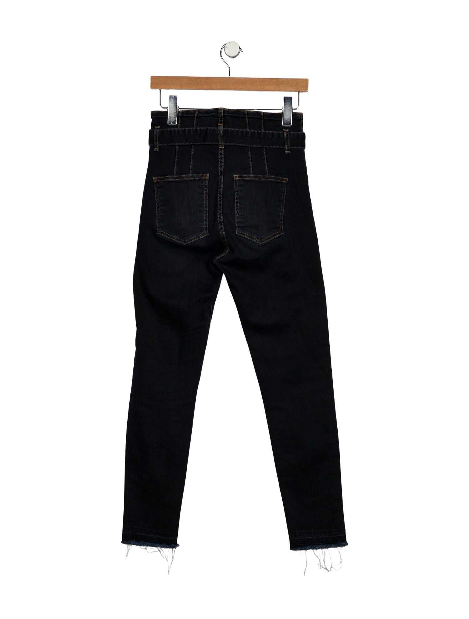 Veronica Beard High-Rise Skinny Leg Jeans