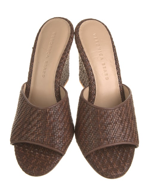 Veronica Beard Leather Slides