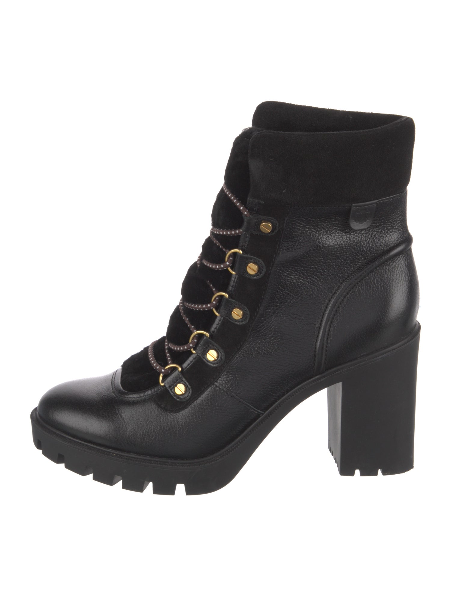 Veronica Beard Suede Combat Boots