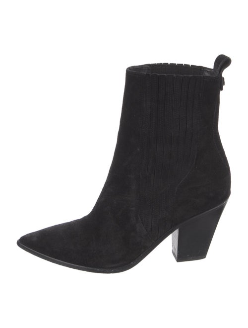 Veronica Beard Suede Western Boots