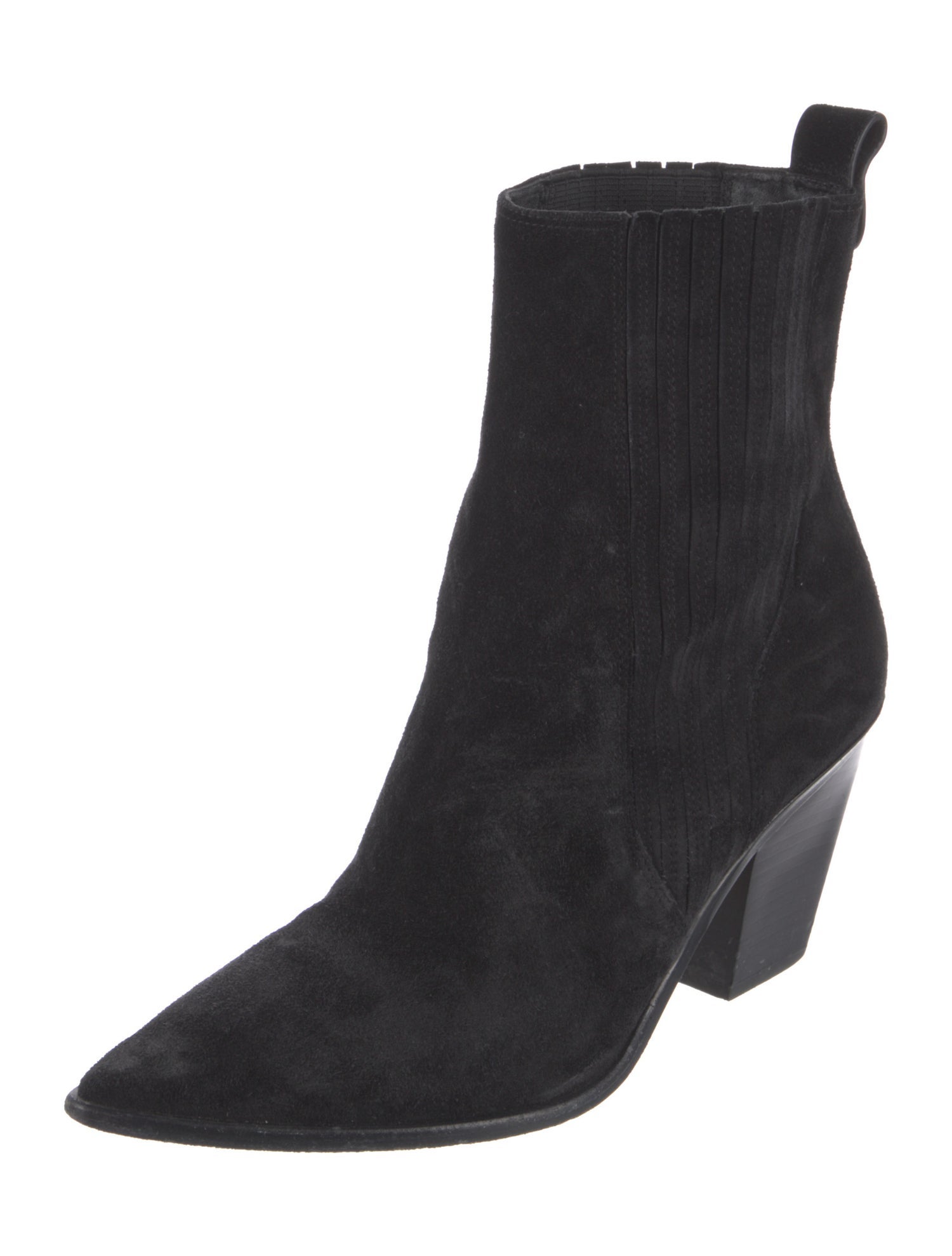 Veronica Beard Suede Western Boots