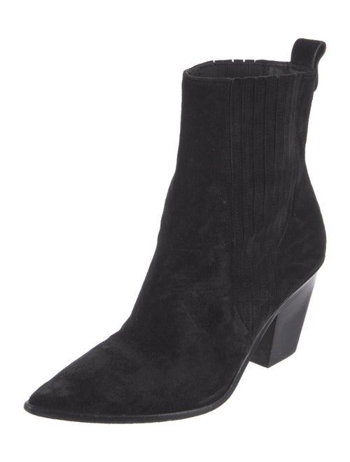 Veronica Beard Suede Western Boots