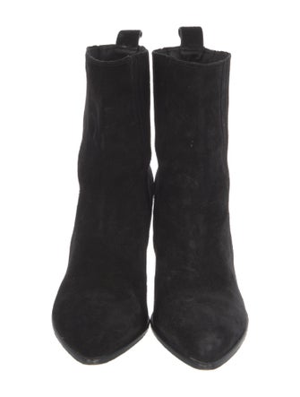 Veronica Beard Suede Western Boots