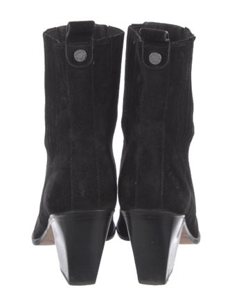 Veronica Beard Suede Western Boots