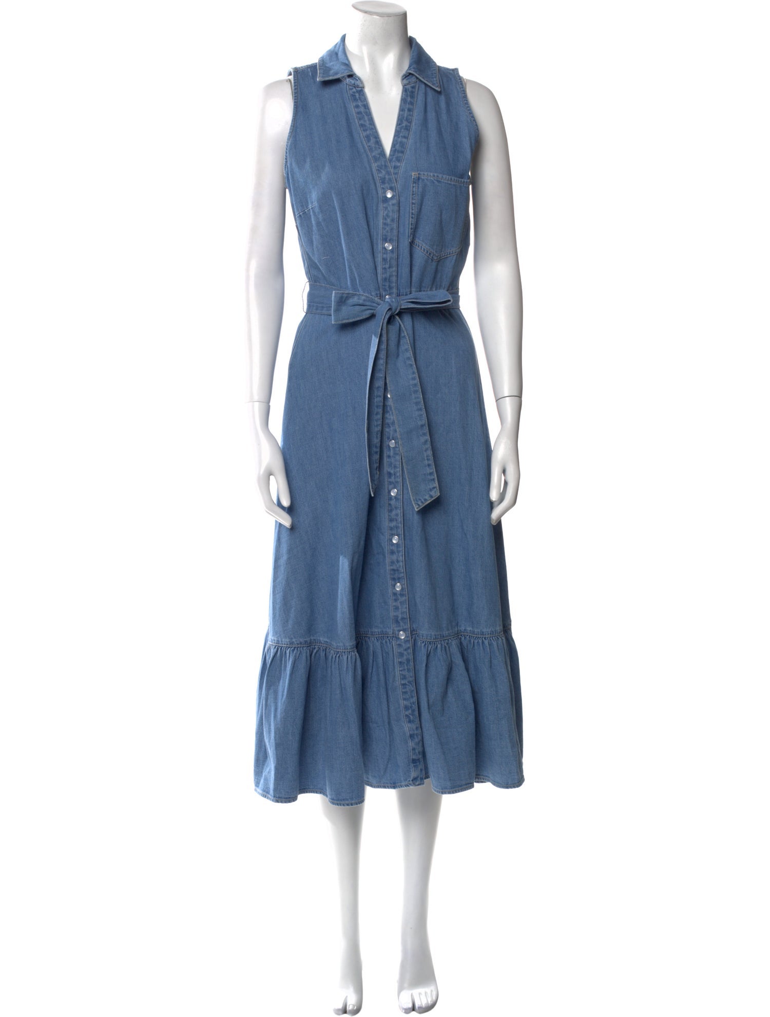 Veronica Beard V-Neck Midi Length Dress w/ Tags