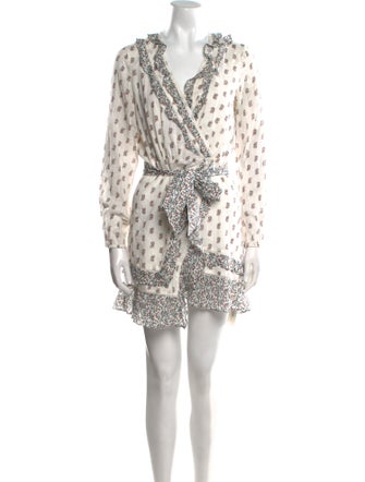 Veronica Beard Printed Mini Dress