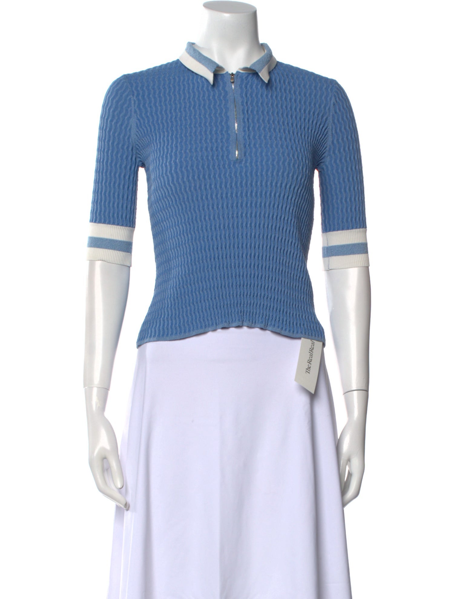 Veronica Beard Short Sleeve Polo