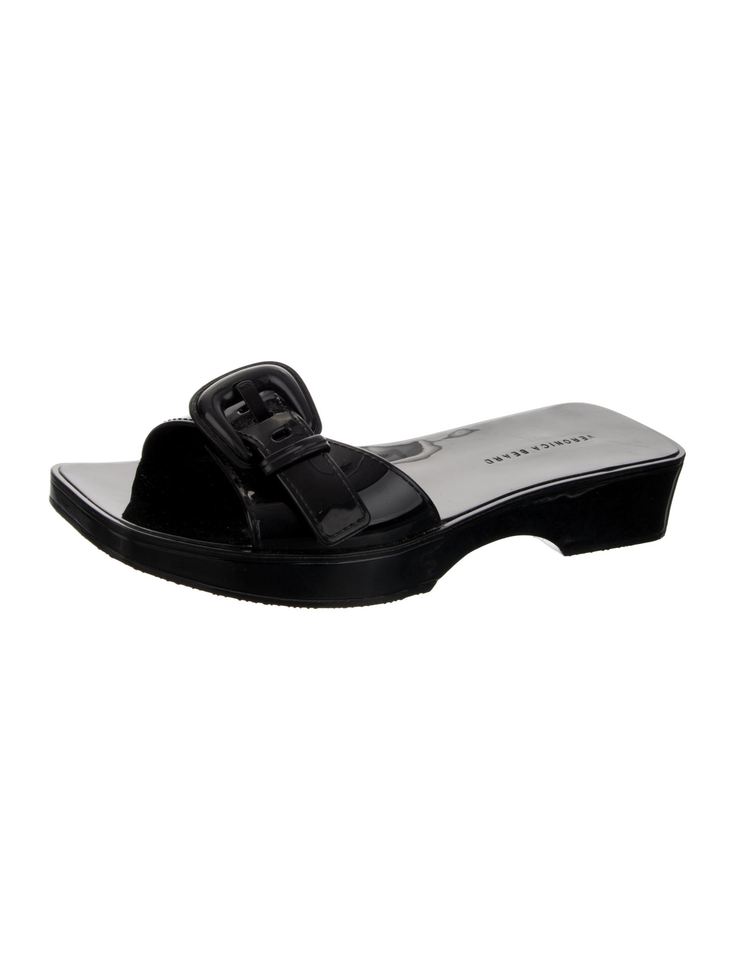 Veronica Beard Patent Leather Slides