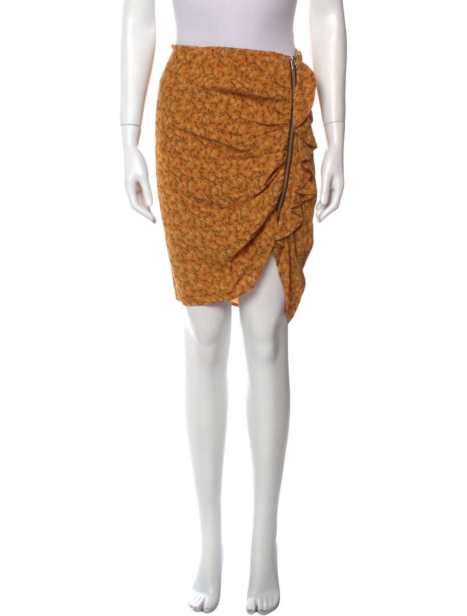 Veronica Beard Printed Knee-Length Skirt