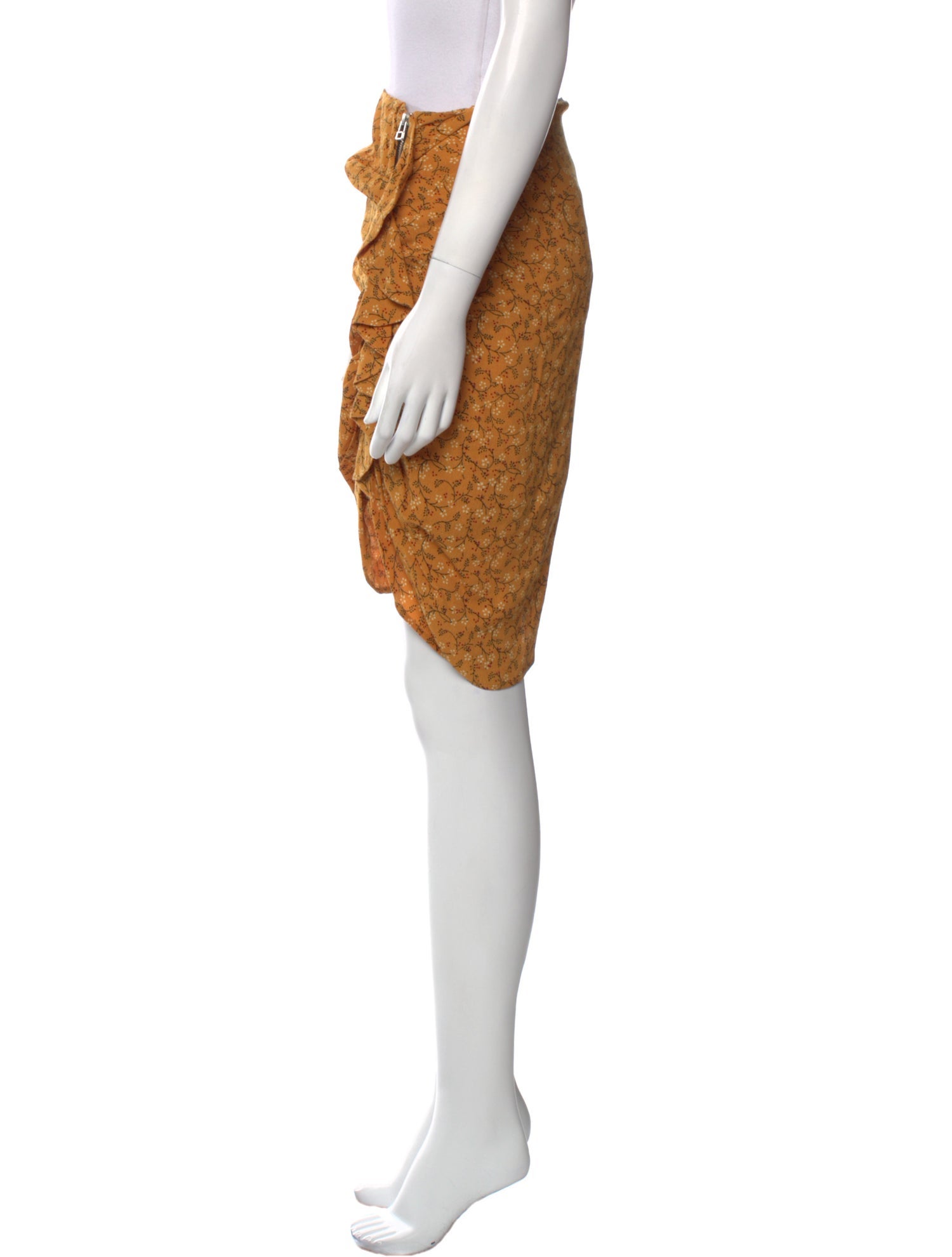 Veronica Beard Printed Knee-Length Skirt